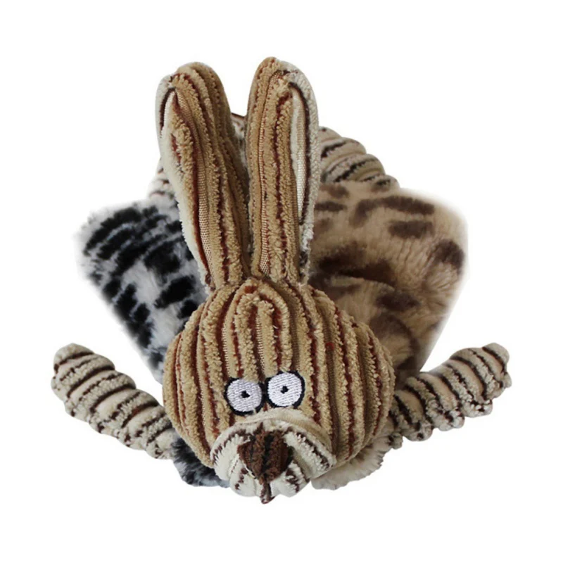 Игрушки для домашних животных милые плюшевые игрушки кроликов жевательные