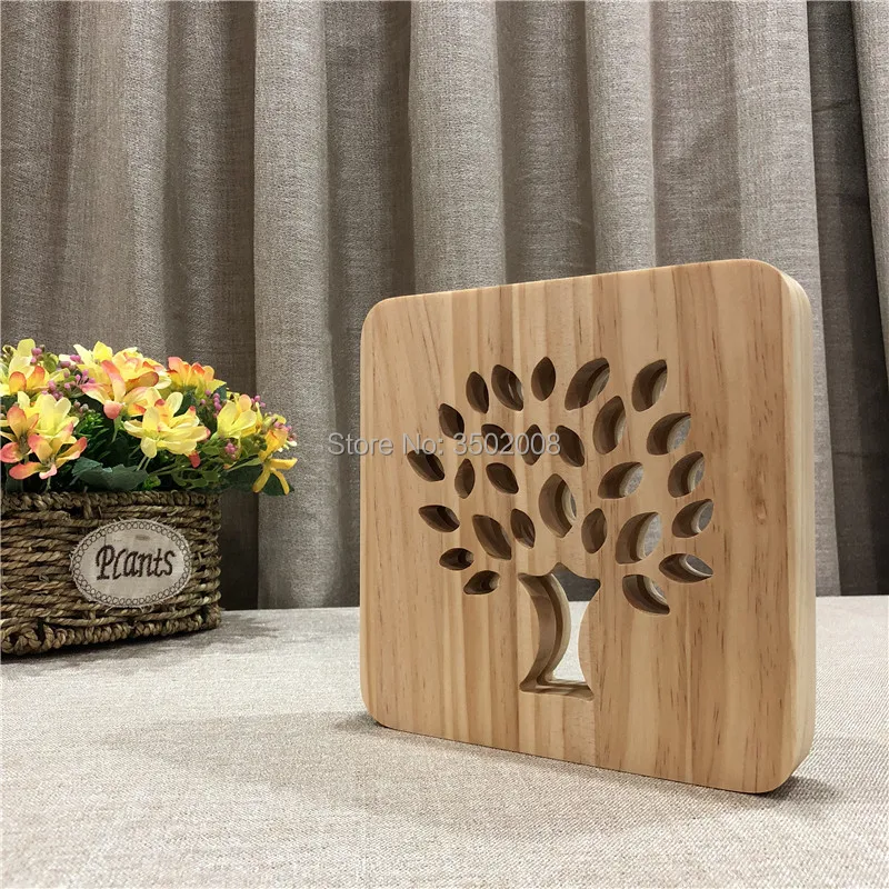 

Led Wooden TREE Night Light for Baby Children Kids Gift NIGHT Lamp Bedside