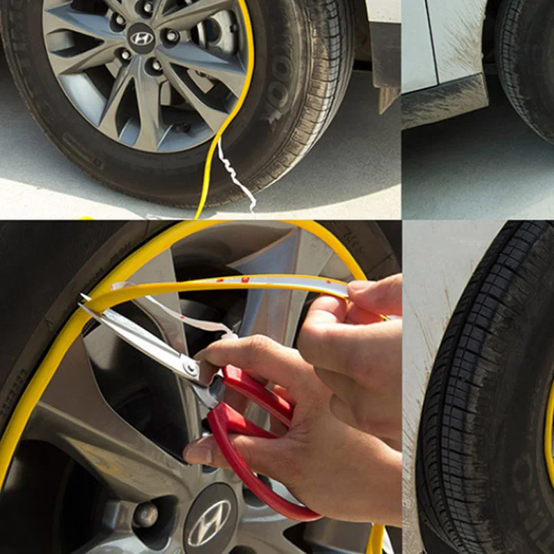 8mcar Rim Наклейка протектор ступицы колеса мотоцикла для DongFeng H30 Cross Oting Rich S30/Koenigsegg