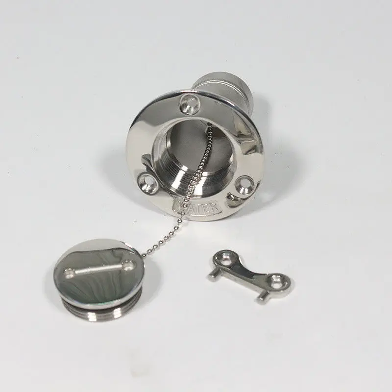 Marine Boat Yacht Water Deck Fill / Filler With Key 1.5'' 38mm Flush Mount 316 SS
Marine Boat Yacht Water Deck Fill / Filler With Key 1.5'' 38mm Flush Mount 316 SS