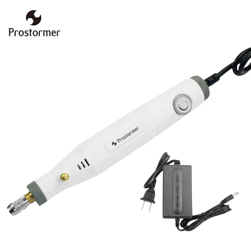 Электрическая мини дрель PROSTORMER Dremel шлифовальная машина с регулируемой скоростью
