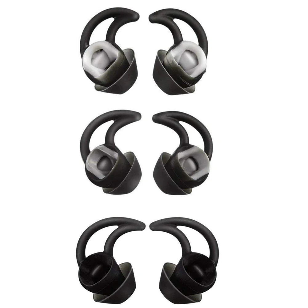 6 шт. прочный мини эргономичный дизайн Замена с крюком шумоизоляция силиконовые