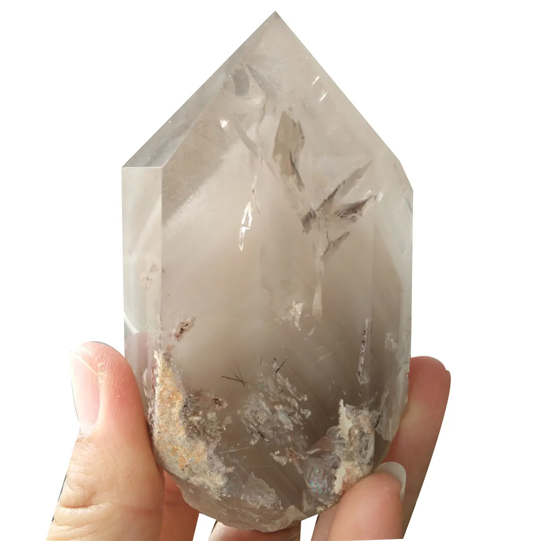 

Phantom Crystal Stone Stones Ghost Crystals Wicca Cristal Islande Pierre Naturelle Cristaux Healing Home Decoration Natural 194G