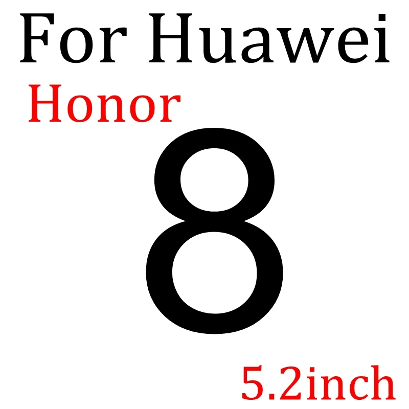 8 С уровнем твердости 9H закаленное Стекло для Huawe P8 P9 P7 Lite Honor 8 5A LYO-L21 Y6 II Y5 II Y3 II GR5 GR3 GT3 5X X5 5C 4C Экран защитная пленка - Цвет: 8
