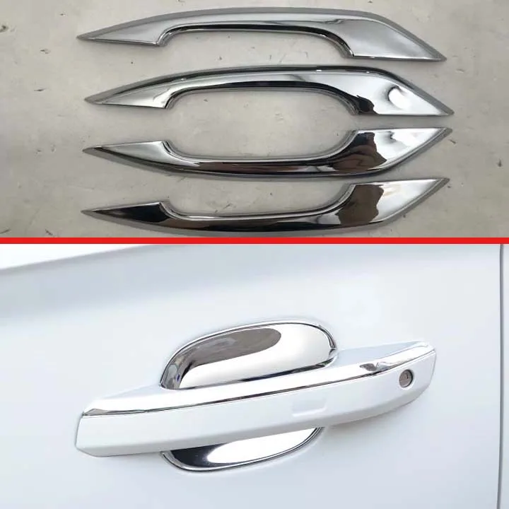 Хромированная крышка дверной ручки из АБС-пластика рамка отделка автомобильный