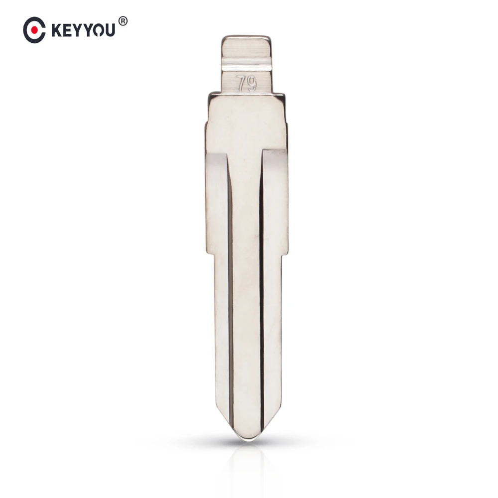 KEYYOU Тип 79 # Металл Универсальный флип складной ключ лезвие для KD дистанционного