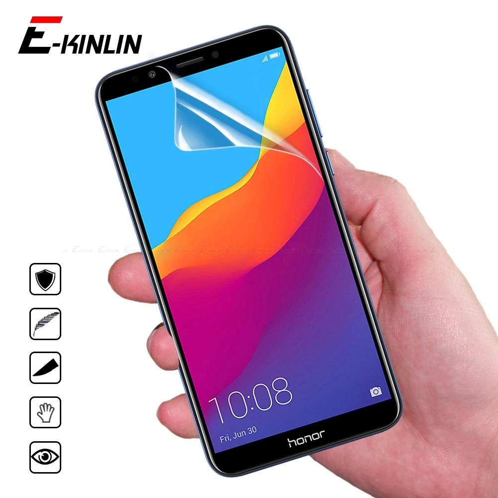 

2pcs Nano Explosion Proof Clear Screen Protector For HuaWei Honor 9A 9C 8C 8S Prime 2020 Soft Protective Film