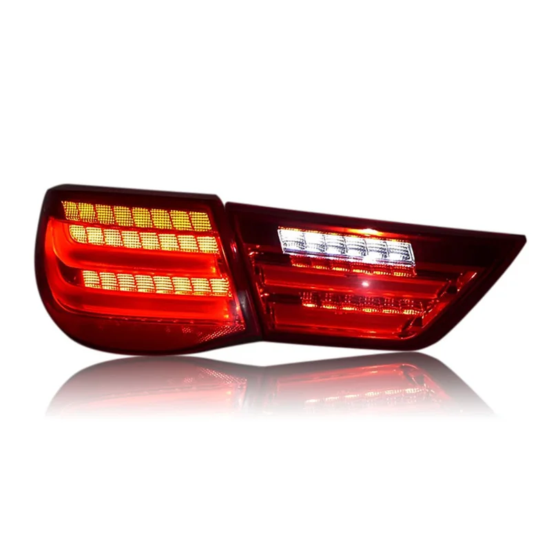 Ownsun 2 шт. сзади L/R DRL задний багажник сигнала + тормоз обратный светодиодный фонарь