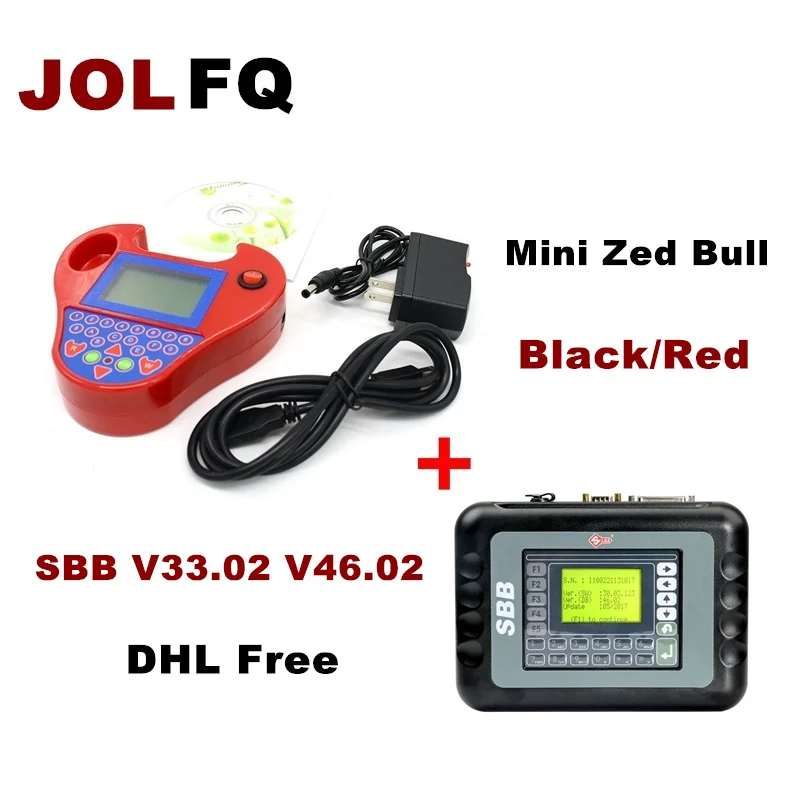 2018 новейший SBB V33.02 v46 02 Автомобильный ключ программист умный мини Zed Bull полный