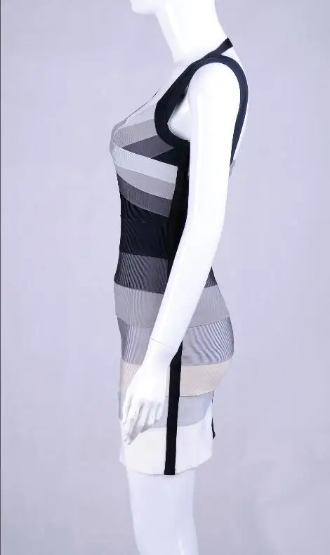Фото Новая мода Vestido сексуальное синее серое красное Бандажное Платье женское плотное Новая мода Vestido сексуальное синее серое красное Бандажное Платье женское плотное