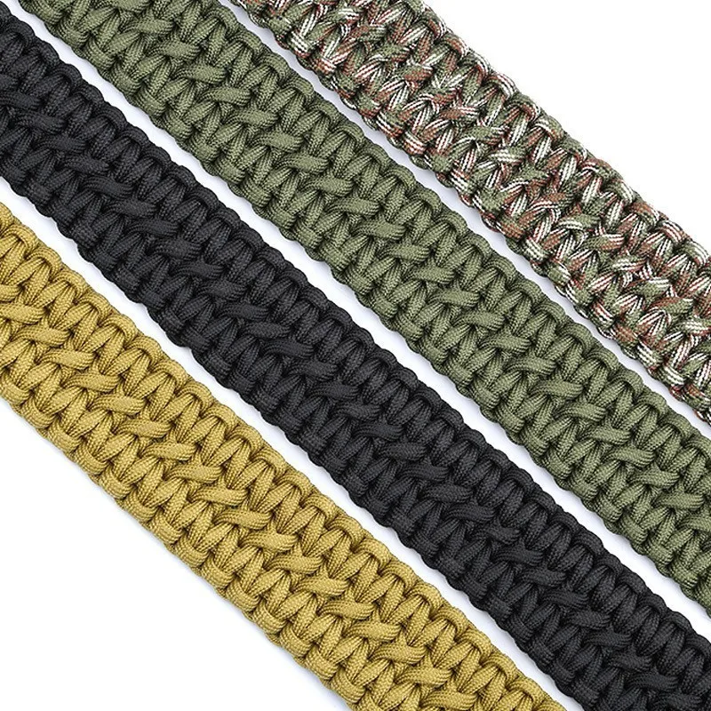 Ремень для выживания Paracord 550 тактический военный браслет ручной работы