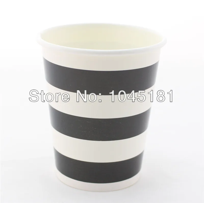 

ipalmay Biodegradable 720 PIECES Red Striped Paper Cups for Party Favors Supplies Paper drinking cups