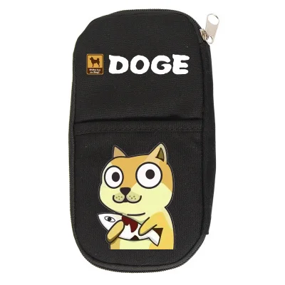 Style 5 Doge с милой собачкой корги Косплей Shiba «Лисья Секретная служба»(Inu Хаски для мальчиков и девочек с героями мультфильма кошелек Карандаш Чехол школьные принадлежности сумки студент подарок - Цвет: Style 5