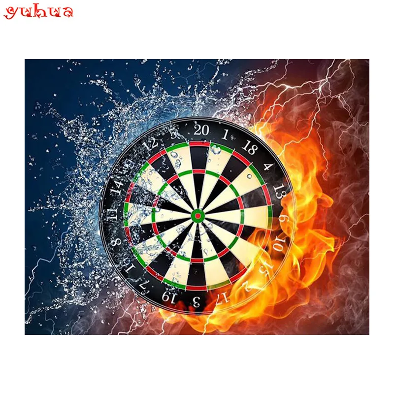 5d поделок алмаз живопись вышивка Дартс пластина вышивки крестом горный хрусталь