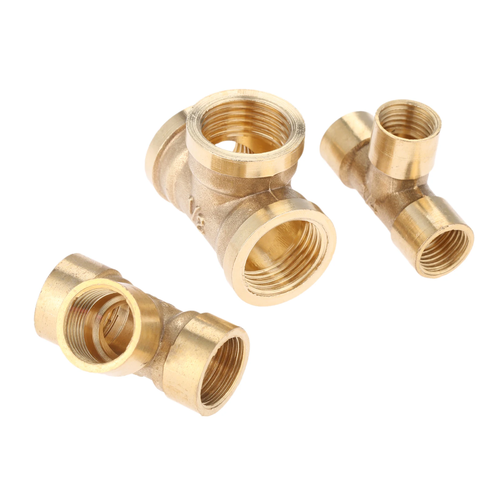 1/8 &quot1/4&quot 3/8 &quot1/2&quot 3/4 &quotс латунным штуцером гнездового разъема нить 3 Way трубы