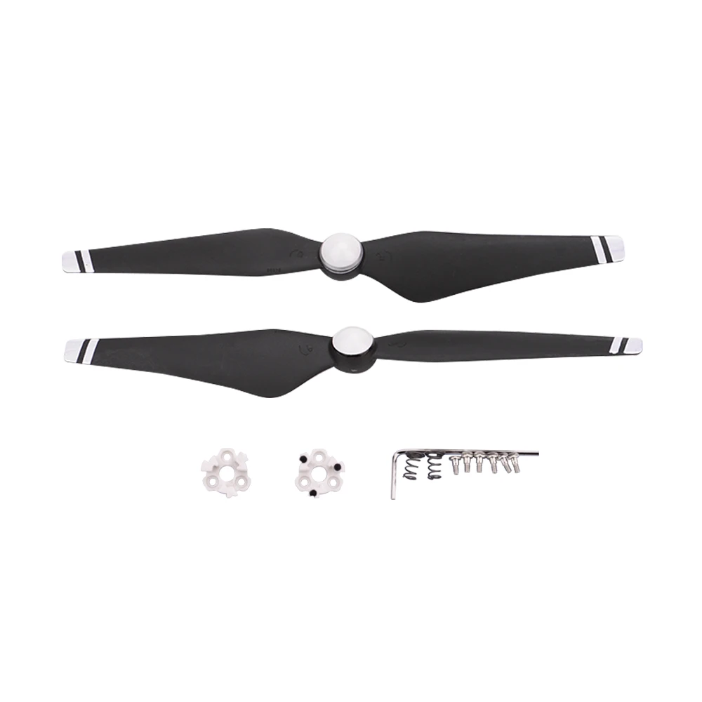 2 шт. пропеллер 9450S blade для DJI Phantom 4 pro Advanced 4A Drone Quick Release Props Black Blade CW CCW запчасти |