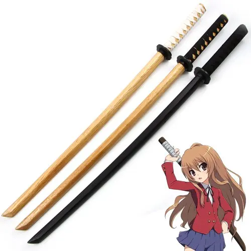 Toradora Aisaka Taiga деревянный меч оружие для аниме шоу и рождественские Вечерние