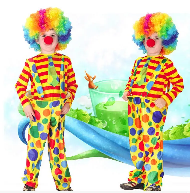 Представление на Хэллоуин Одежда для мальчиков и девочек Маскарадный костюм