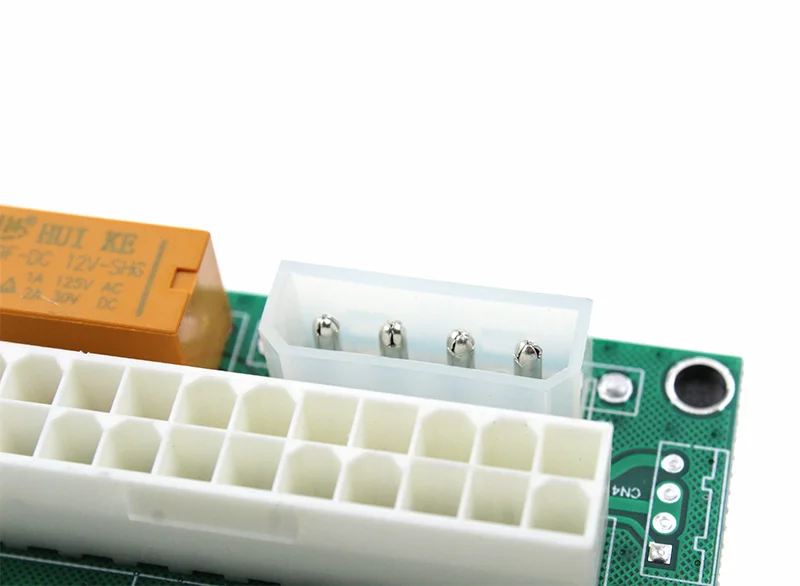 Двойной адаптер питания ATX 24Pin на 4pin/SATA Molex Удлинительный кабель для синхронизации