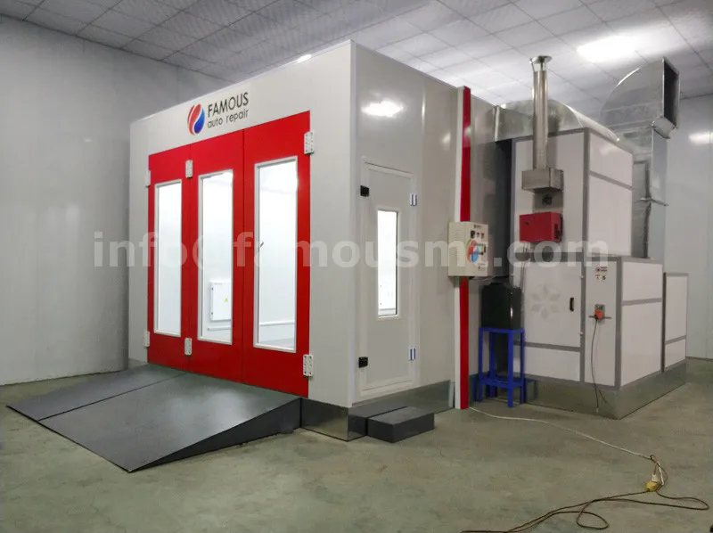 Порошковая кабина FMS8700 использованные портативные кабины используется духовка