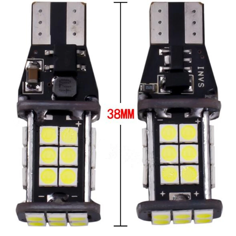 T15 W16W 5 W 921 912 супер яркий 3030 24 SMD светодиодный CANBUS без ошибок OBC автомобильный