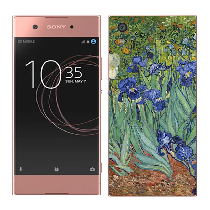 08 Мягкий чехол из ТПУ для sony Xperia XA1, чехол для телефона с пейзажем, чехол s для sony XA1 G3121 G3112 G3123 G3116, двойной чехол 5,0" - Цвет: 08