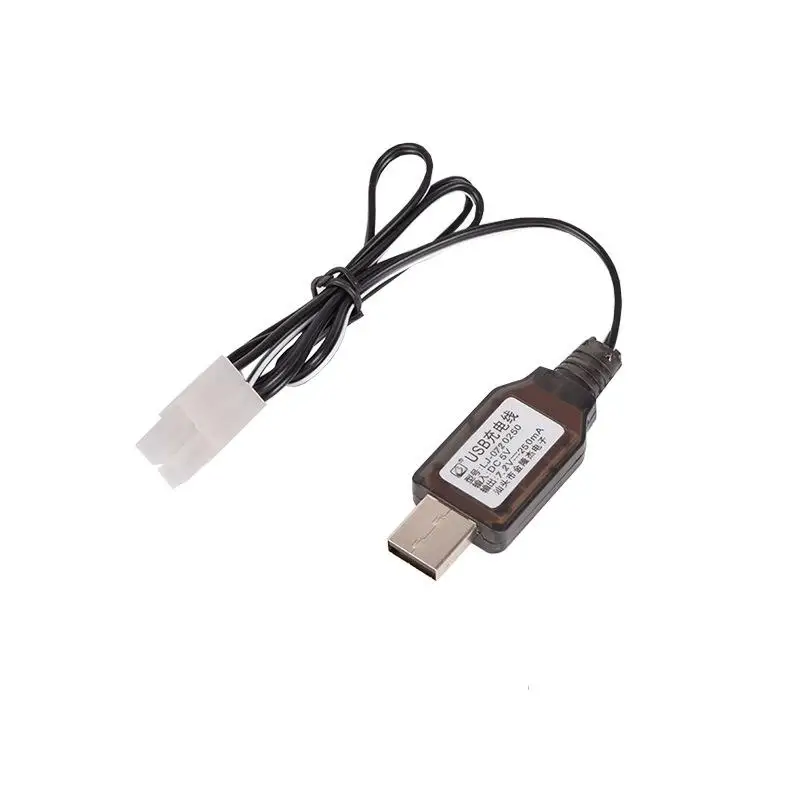

LEKYLUKY 7.2V USB charger cable for 7.2V Ni-CD/7.2V Ni-MH recharageable battery 2pcs/lot