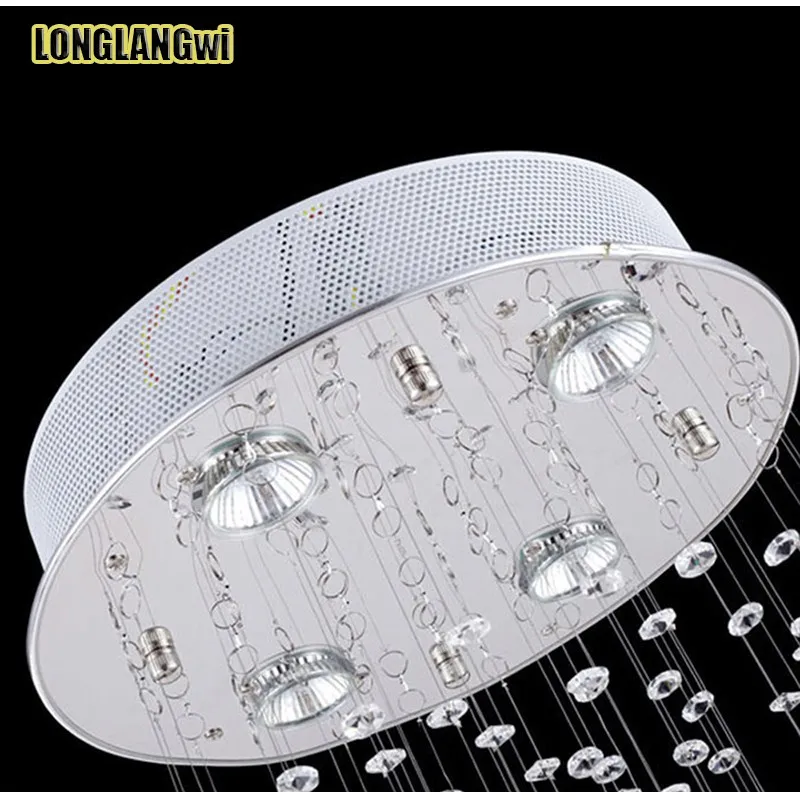 Бесплатная доставка Новые Современные хрустальные люстры осветительная