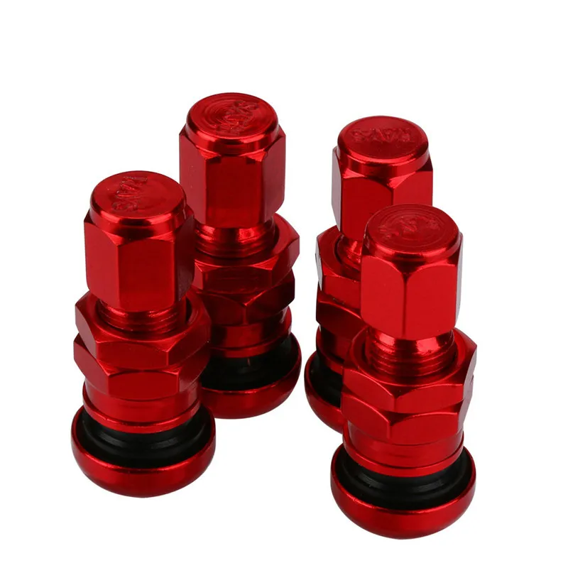 Valvula 4 шт. набор болт в алюминиевом бескамерный автомобильный вентиль шины колеса