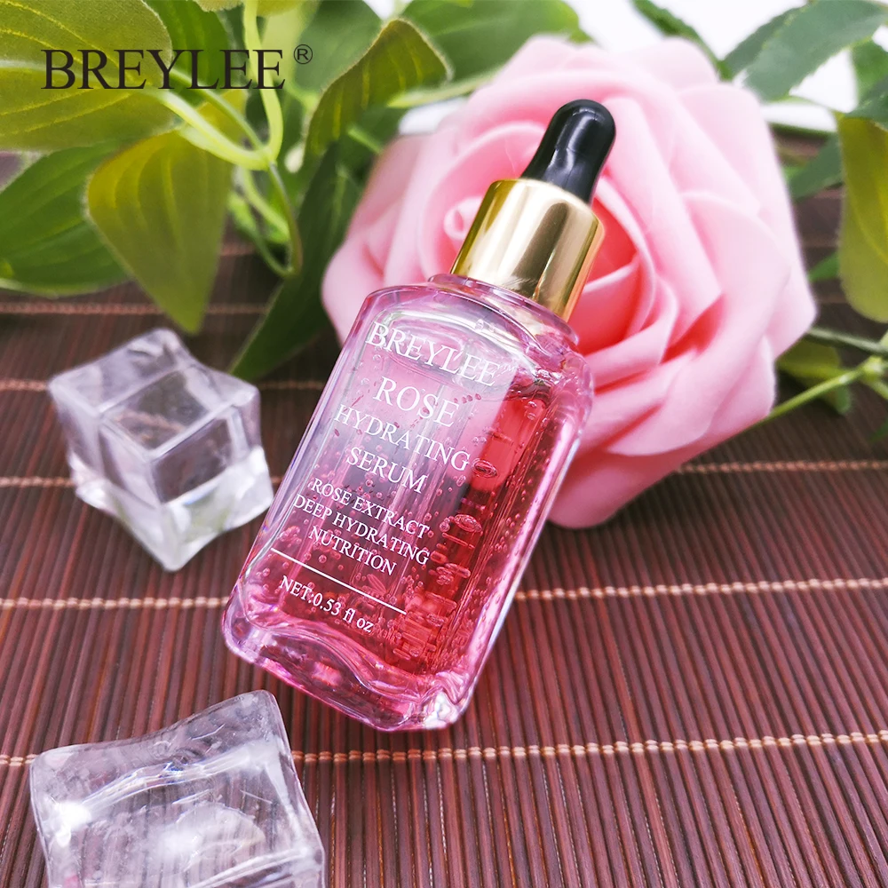 

BREYLEE Rose Nourishing Facial Serum Deep Hydrating Skin Care Oil-control Whitening Soothing Anti-aging Wrinkle Beauty 10PCS
