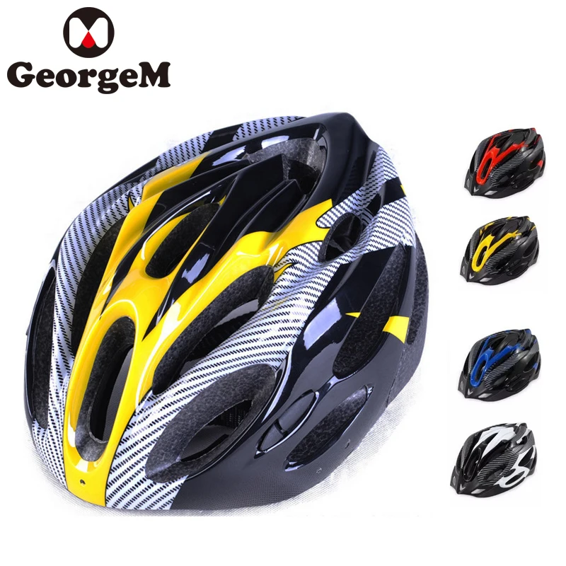 Женский велосипедный шлем с регулируемой 4 вида цветов Сверхлегкий для