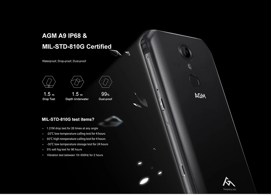 AGM A9 5400 мАч Quick Charge мобильный телефон 5 99 "FHD Snapdragon 450 Восьмиядерный 3 ГБ