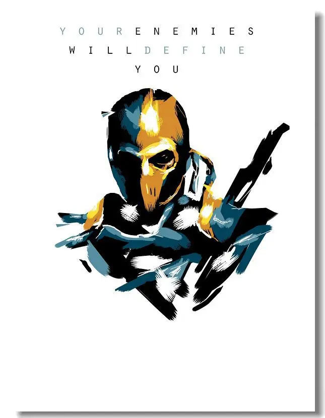 Бэтмен Аркхэм происхождение стильные HD обои поп ретро Дети плакат Декор лучший