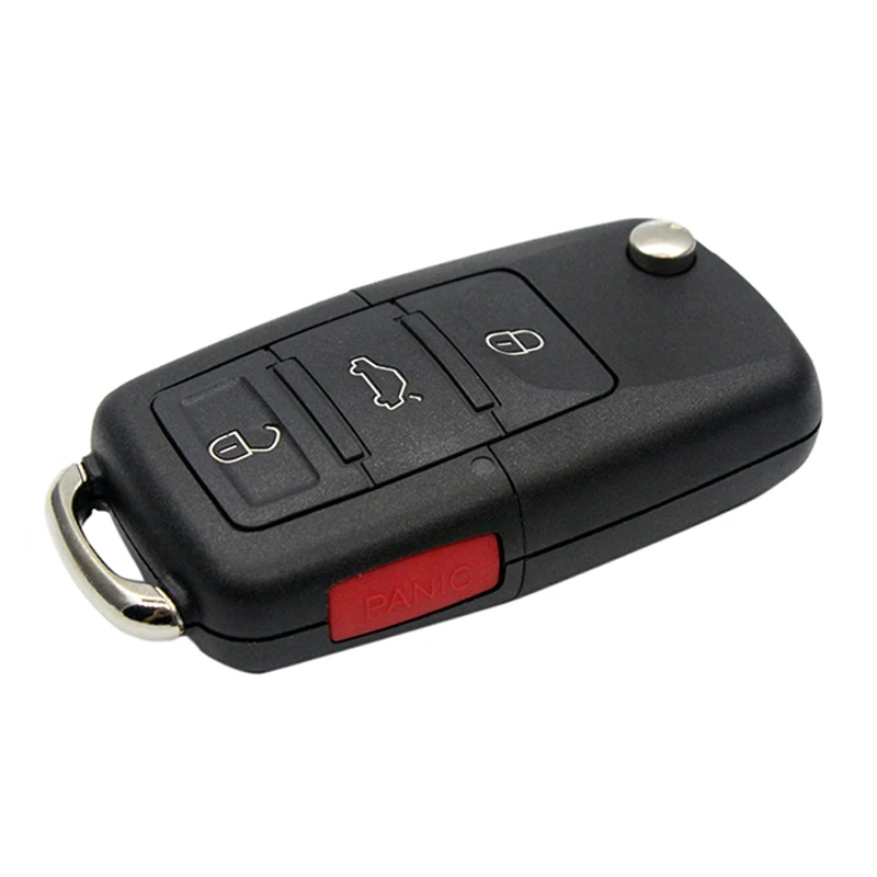 Складной чехол для автомобильного ключа пульта с 4 кнопками (3 + 1)|fob case|fob keyfob car |