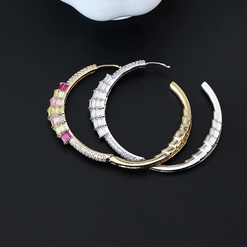 Женские Модные ювелирные изделия AAA + циркониевые серьги кольца XIUMEIYIZU Новые