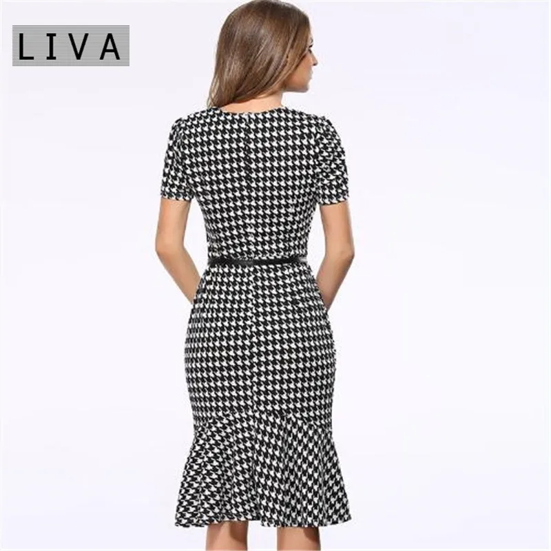 Платье карандаш с хвостом и баской большого размера S XXXL 2017|dress with open back|dresses clubdresses