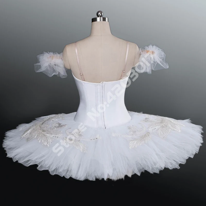 Adult White Swan Dress Professional Ballet Tutus Girls Dance Costumes Performance Women Ballerina Dancewear B1157 | Тематическая