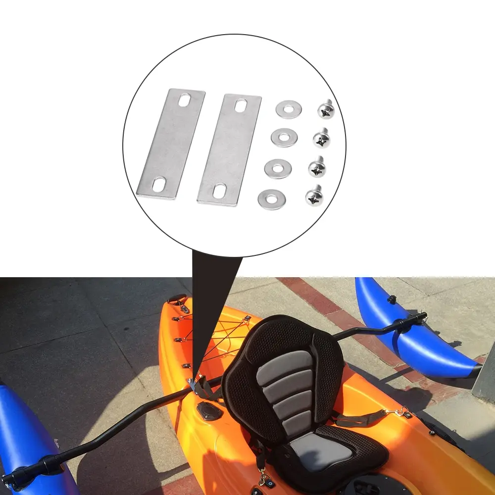 2 шт. каяк Троллинг кронштейн двигателя монтажные пластины каноэ лодка винты