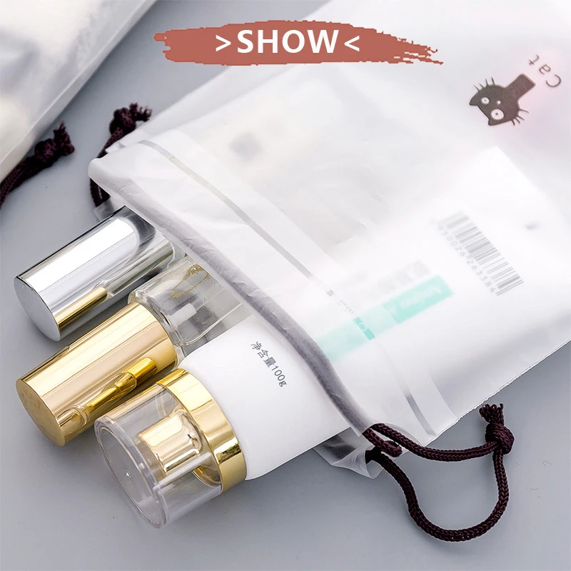 Ziplock мешок дорожные сумки для хранения 1 шт. Новые прозрачные Большой Saver Органайзер водостойкий Обувь Одежда Нижнее белье