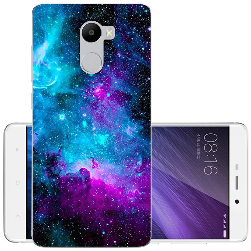 16GB Xiaomi Redmi 4 Case Soft TPU Silicona Colorful Painted Patterns Protective Cases Cover | Мобильные телефоны и