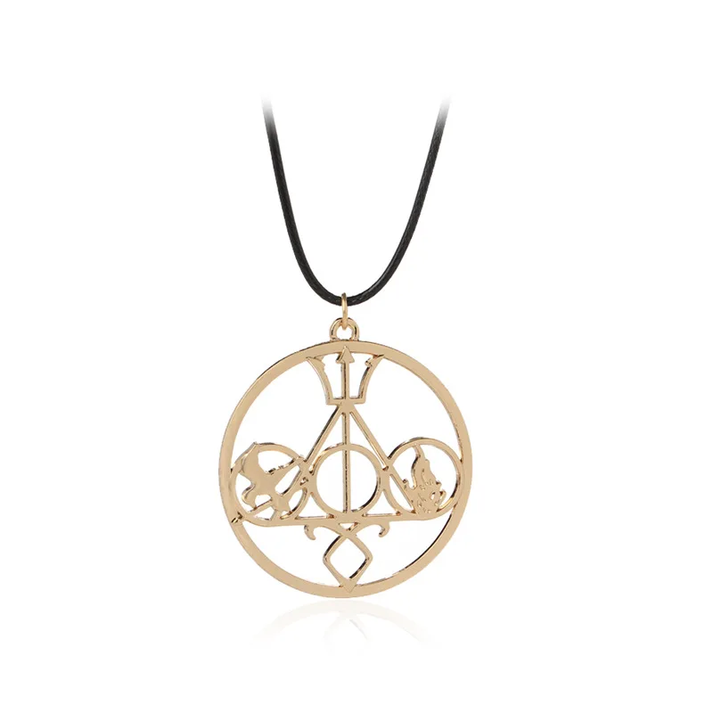 XL011-Gold SEIALOY брелки воротник Harri Pot ювелирное ожерелье s фильм периферийный Deathly hallots Snitch воротники-ожерелья bijoux подарки - Окраска металла: XL011-Gold