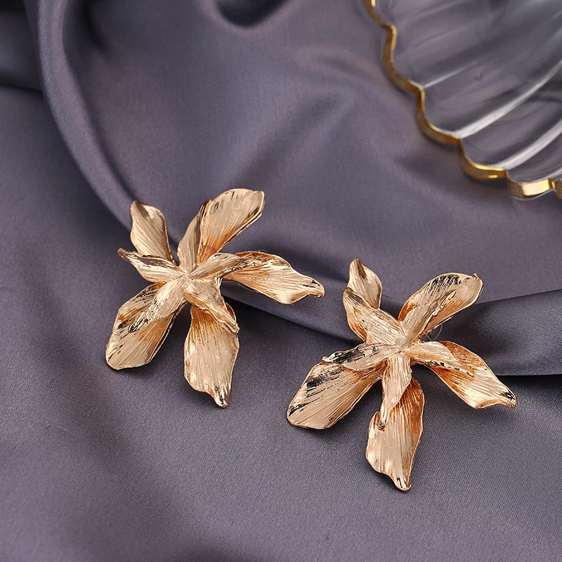 Yhpup модные брендовые винтажные очаровательные серьги гвоздики с цветком