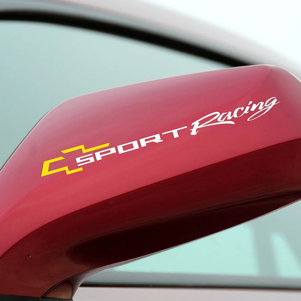 Стикер для бокового зеркала заднего вида Светоотражающая наклейка Chevrolet Cruze Captiva