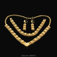 traditional ethiopian wedding jewelry sets gold filled necklace earring bracelet jewelry sets african for women jewelry