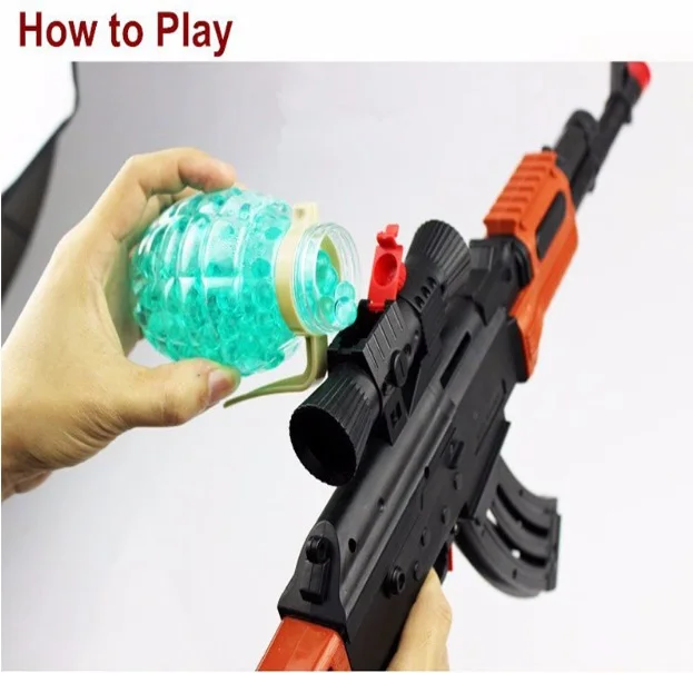 Классическая Штурмовая винтовка AK 47 игрушечный пистолет для стрельбы мягкая