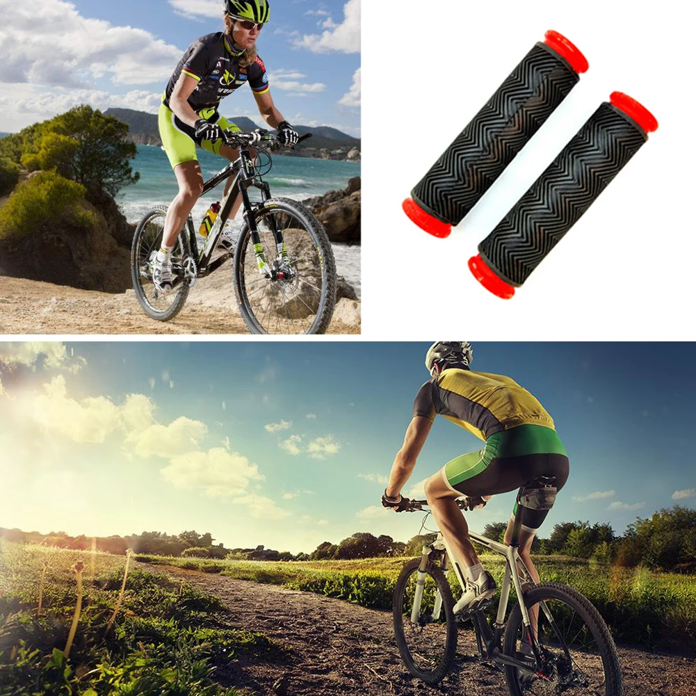 Противоударный антискользящий Упоры для рук на руль велосипеда горный Чехлы