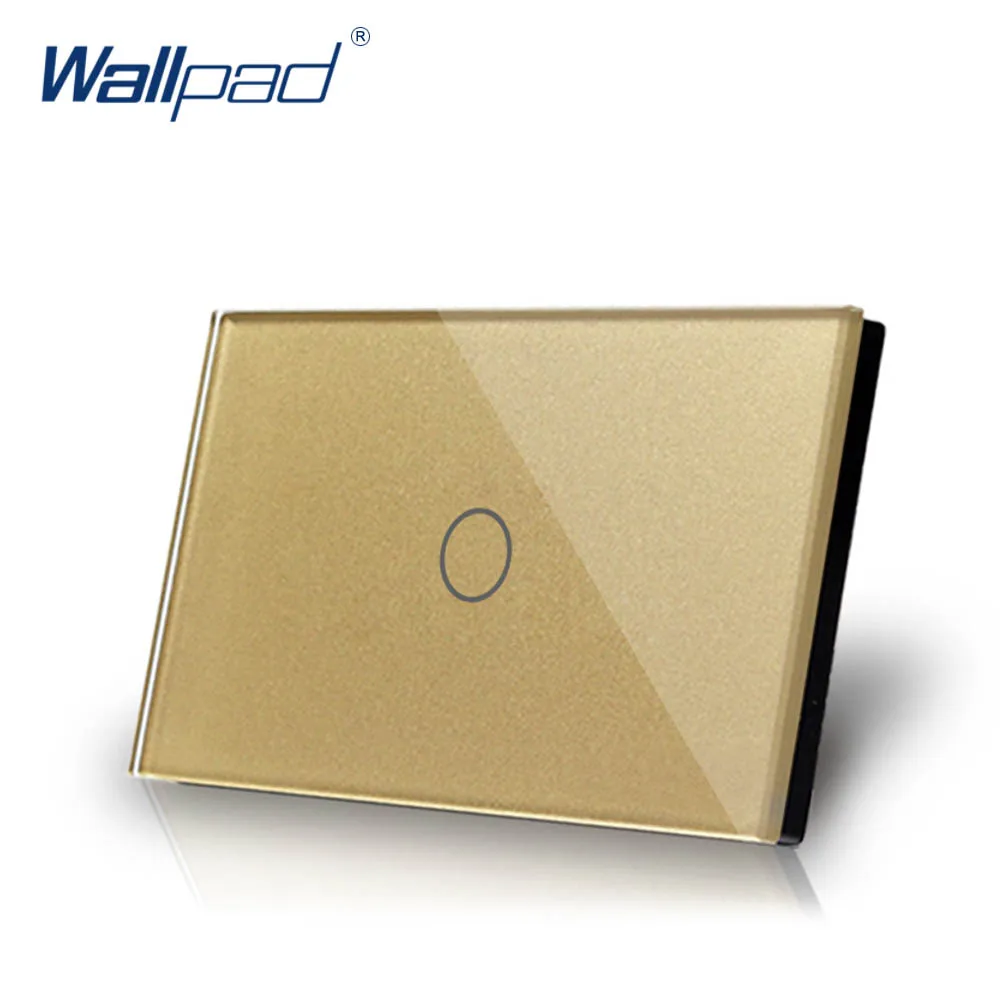 Сенсорный выключатель Wallpad настенный переключатель с Wi Fi 1 клавиша канал
