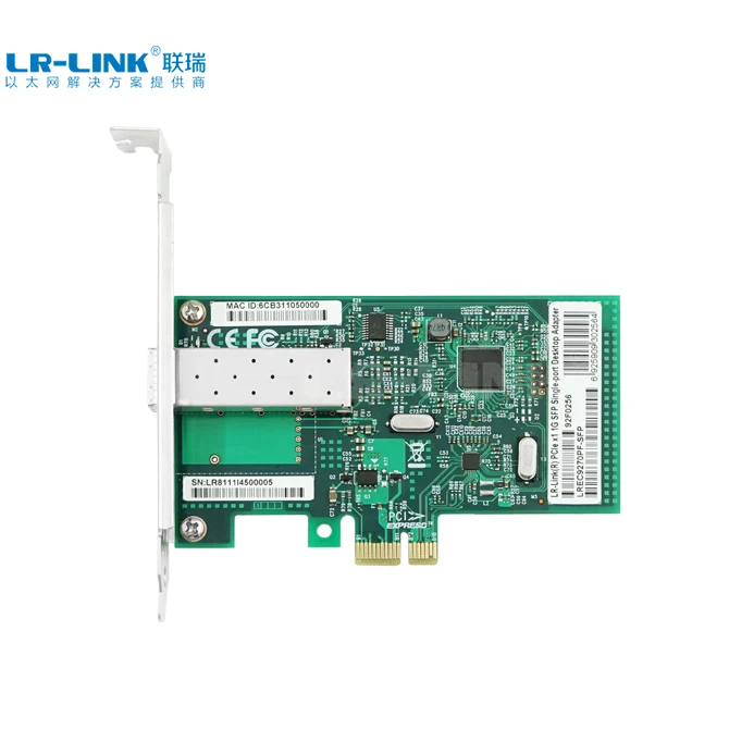 LR LINK 9270PF SFP гигабитная Ethernet карта PCI Express x1 волоконно оптическая сетевая адаптер