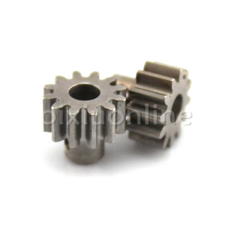 2 шт./лот J610b#45 сталь 12T Модуль 0,6 шестерни 1,5 мм боковое отверстие DIY Модель Россия