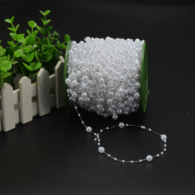 2 рулона свадебные украшения центральные принадлежности 3 + 8 мм рыболовная леска